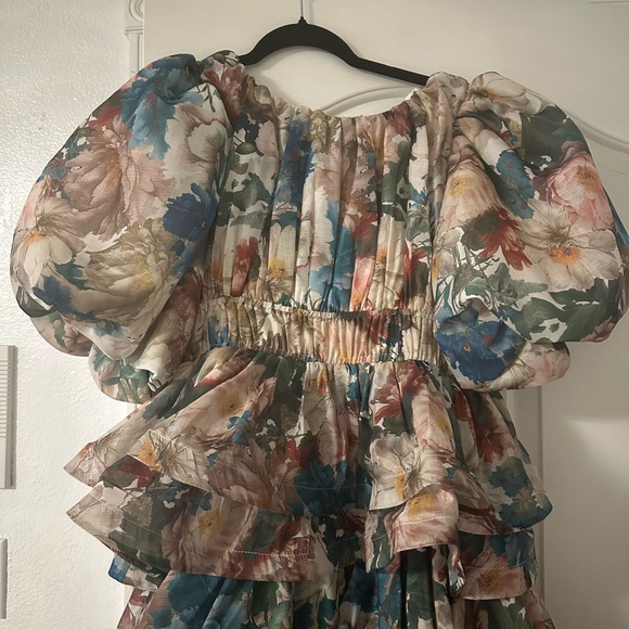 Floral Ruffle Dress - Picture 5 of 7